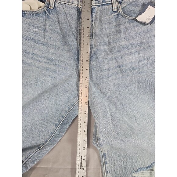 Universal Thread 90's Vintage Straight Distressed Women size 14 Blue Jeans (HL77 - Picture 5 of 8